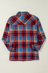 Chemise vintage ample à carreaux rouges *-A WOMAN WE LOVE