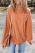 Orange corduroy oversized sweatshirt