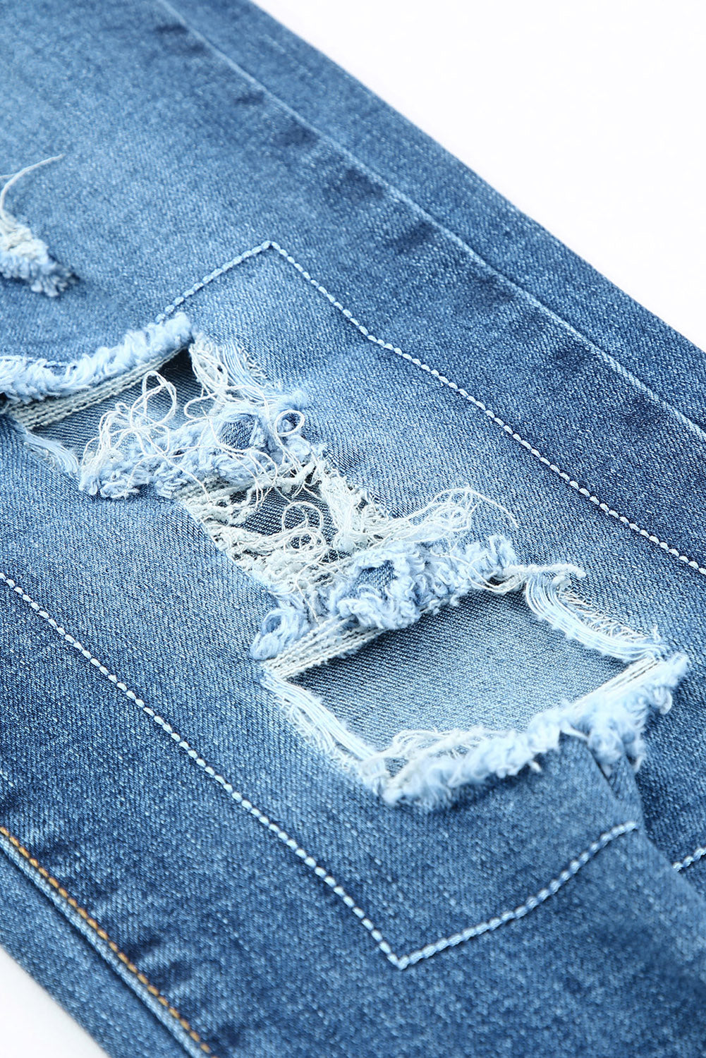 Tasche abbottonate jeans in difficoltà