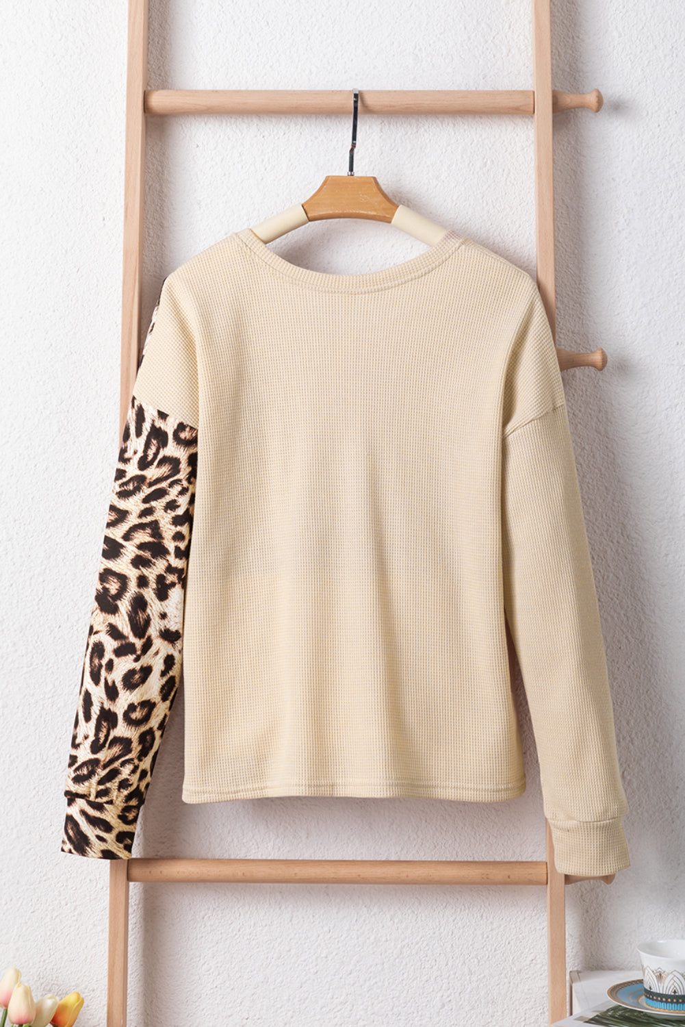 High in embodied knitting color block *