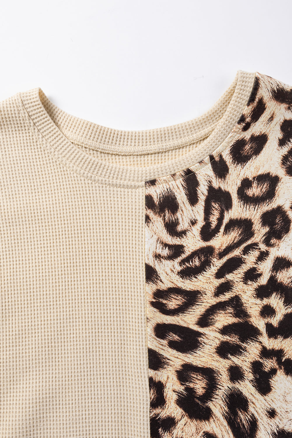 High in embodied knitting color block *