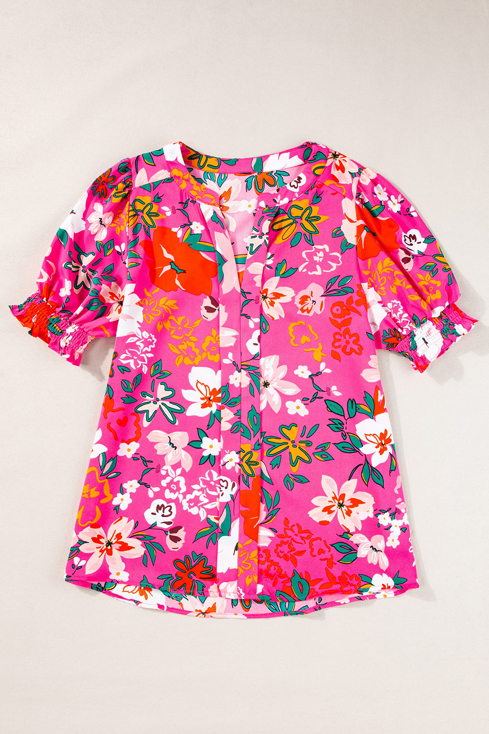 Blouse à manches bouffantes et col -A WOMAN WE LOVE