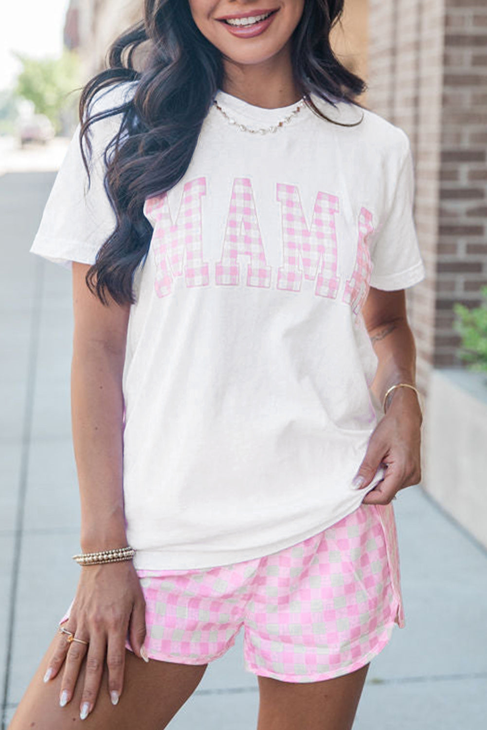 Ensemble de détente blanc avec t-shirt *-A WOMAN WE LOVE