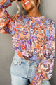 Multicolored flowery blouse *