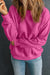 Classic Solid Round Candy Sweatshirt