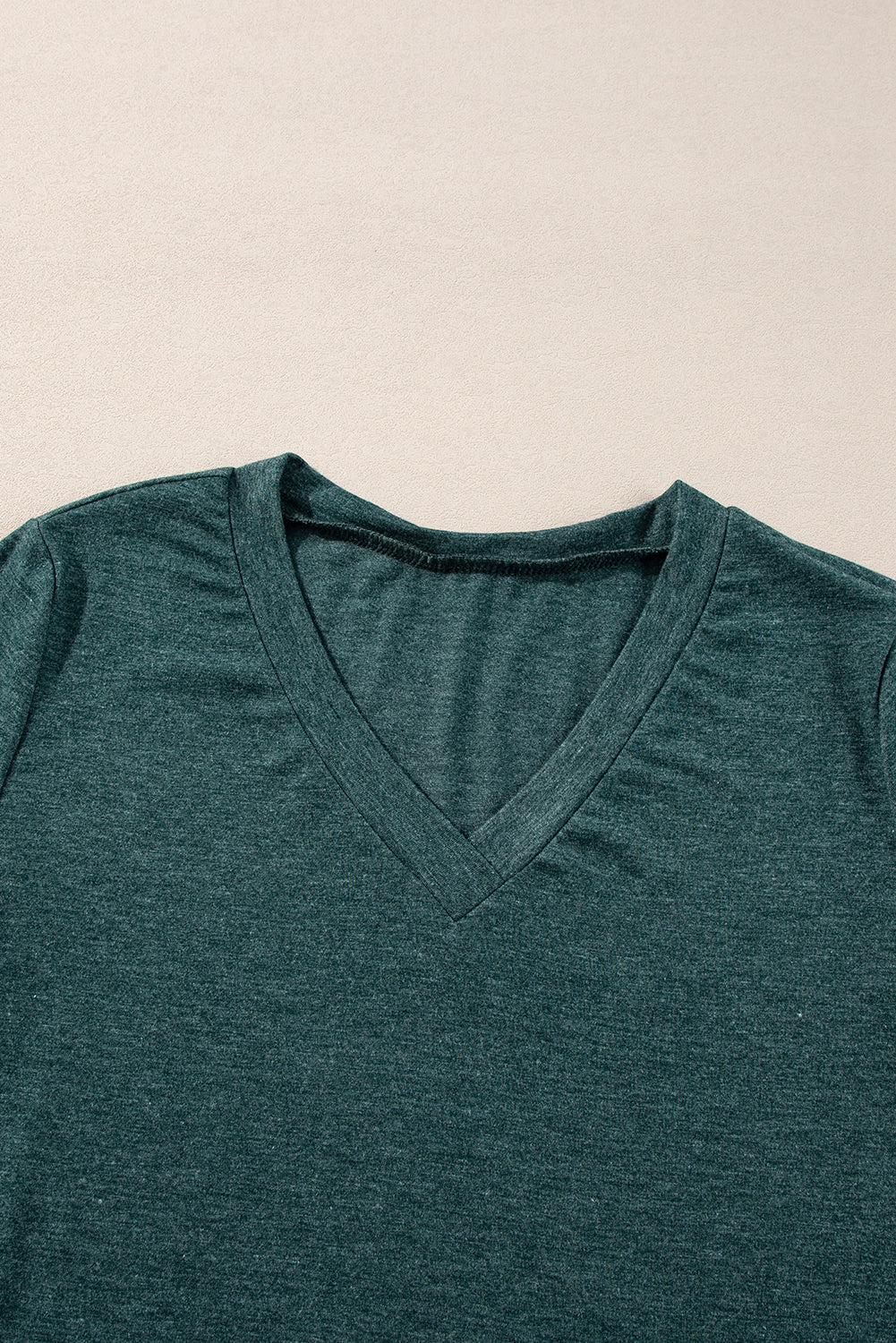 Top y Voc -Color V -Color V -neck Mog