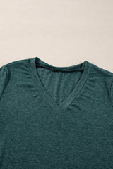 Top y Voc -Color V -Color V -neck Mog