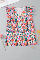 Blouse florale multicolore à-A WOMAN WE LOVE