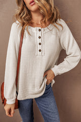Blouse ample à manches à l'avoine-A WOMAN WE LOVE